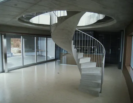 Scala in muratura per interni