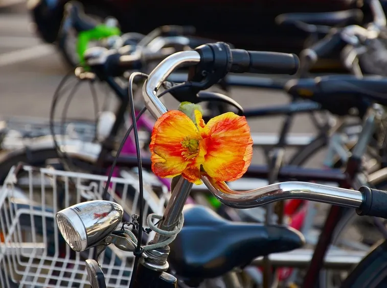 Bicicletta in centro città