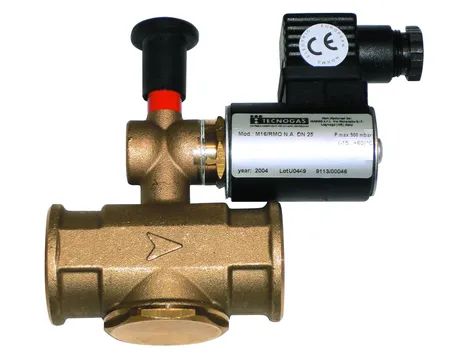 Un modello di valvola di sicurezza del gas