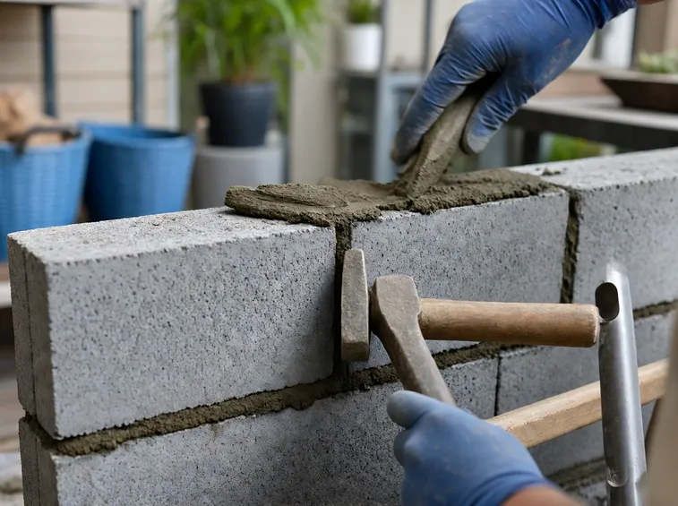 La costruzione di un muro perimetrale