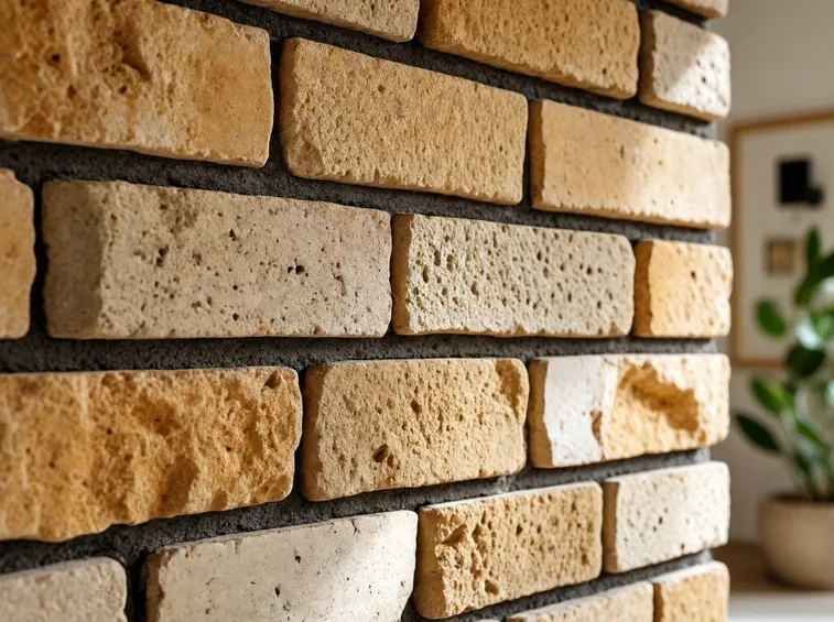 un muro in tufo