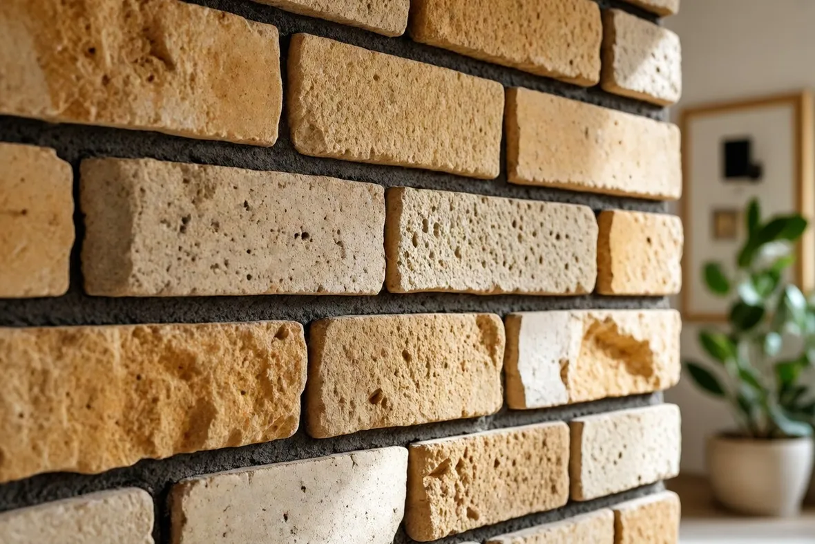 un muro in tufo