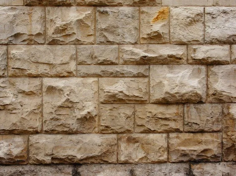 Esempio di muro rustico