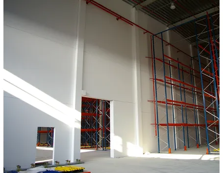 muro tagliafuoco per industria
