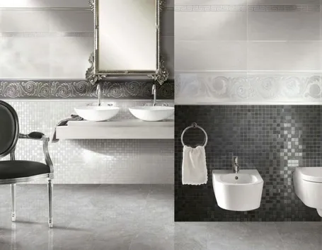 Esempio di ceramiche per bagni