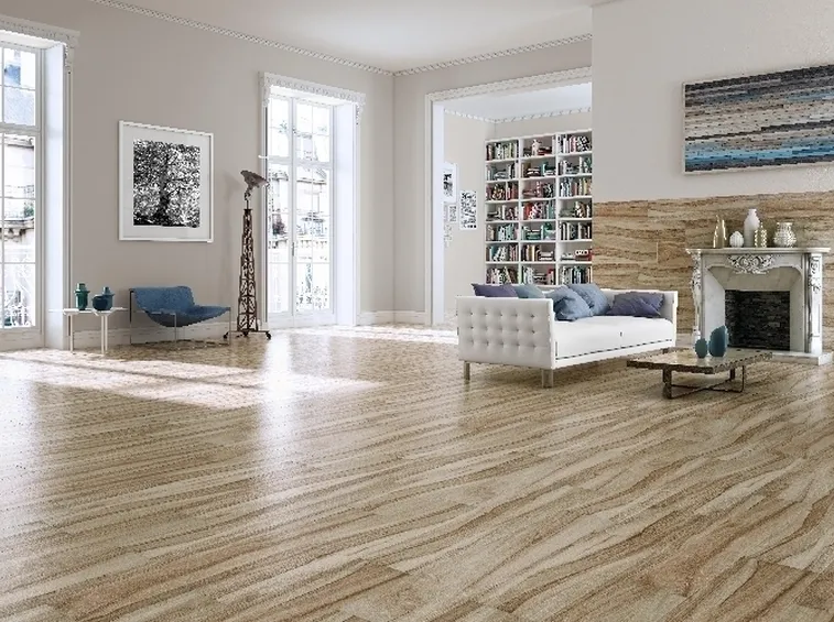 Pavimento in gres porcellanato effetto legno
