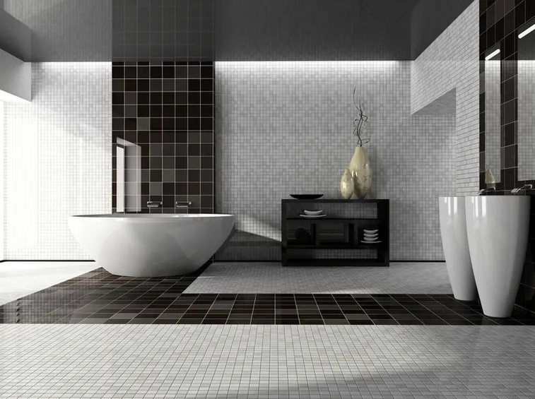 Rivestimento con piastrelle di ceramica
