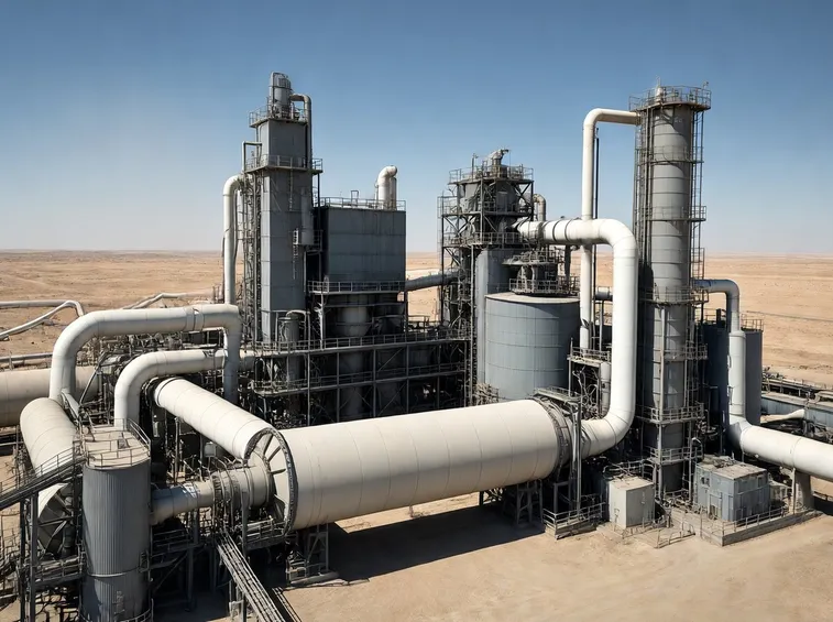 Stabilimento per la produzione del cemento