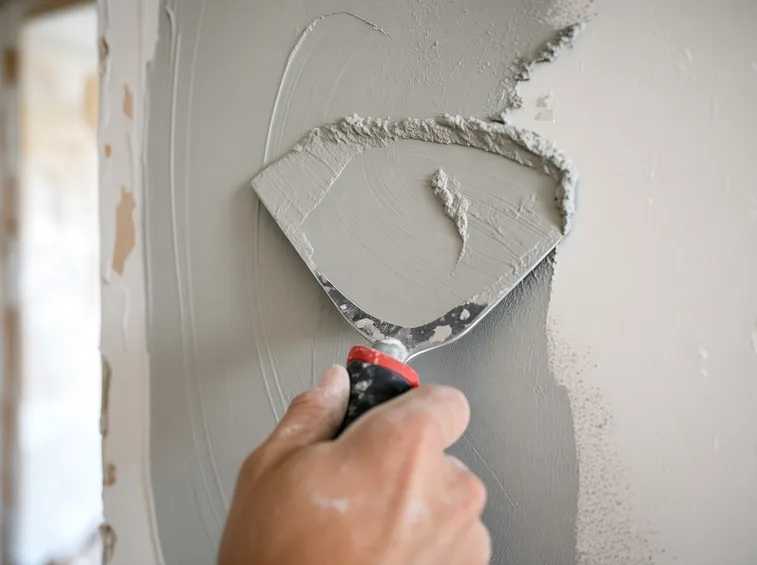 Realizzazione di una rasatura a gesso