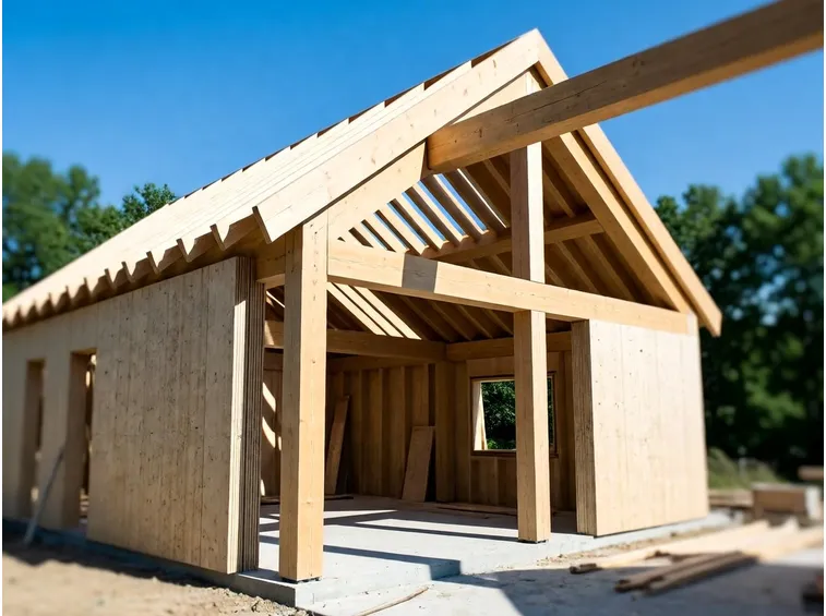 Realizzazione di un'abitazione in legno