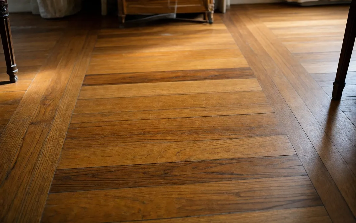 L'eleganza del parquet è impareggiabile