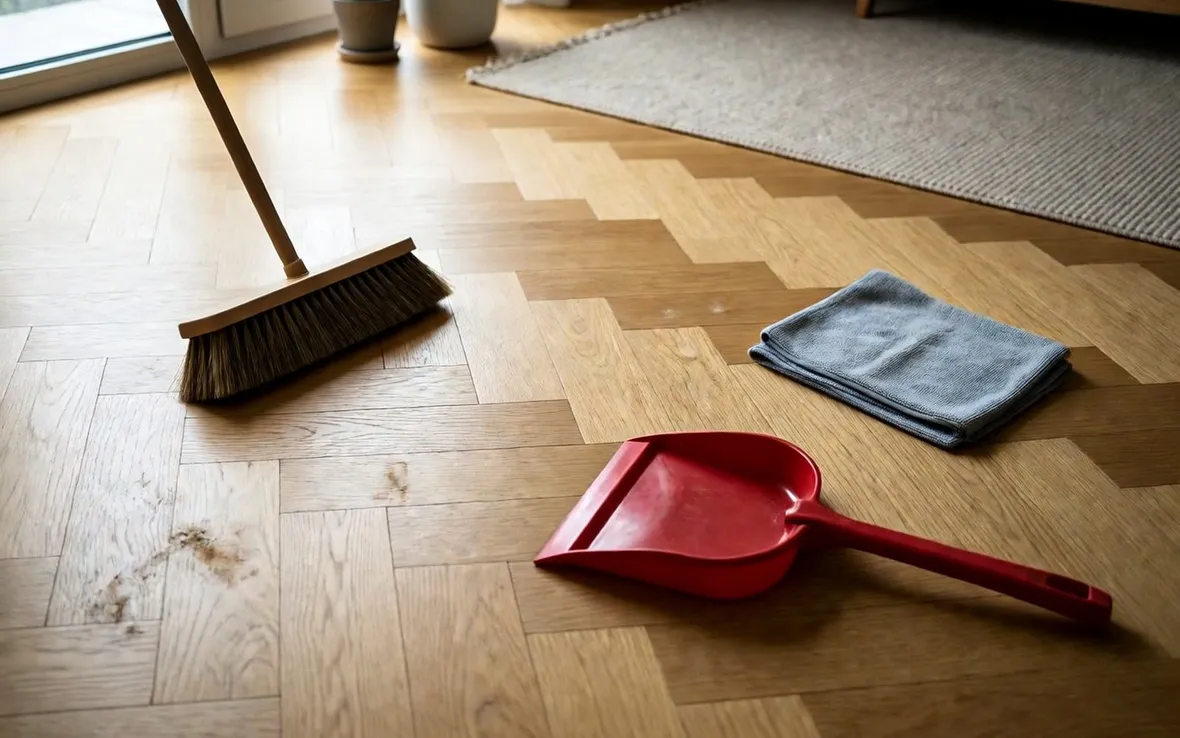 Spazzare parquet