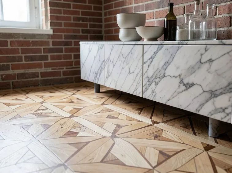 parquet design con decori