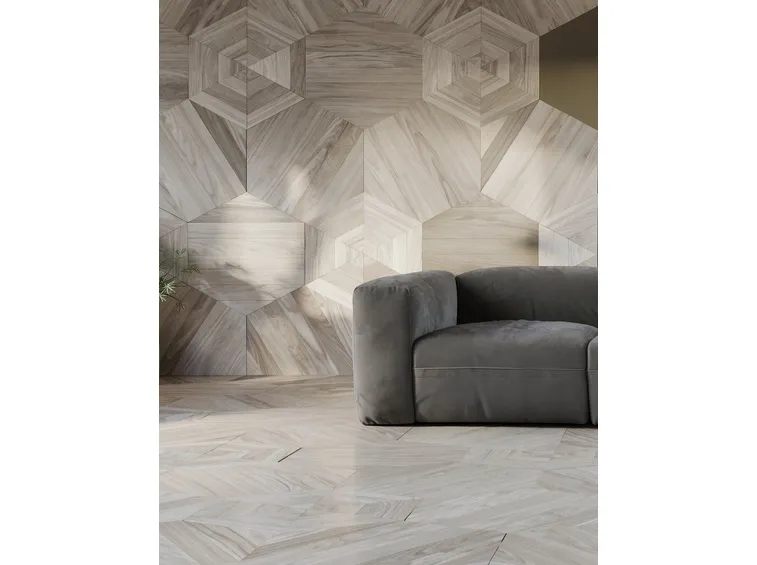 Perché il riscaldamento acceso fa comparire le fessure nel parquet (foto Parquet Giacobazzi Mattonelle Mosaico B)