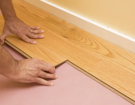 Parquet flottante
