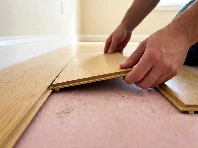 Parquet flottante