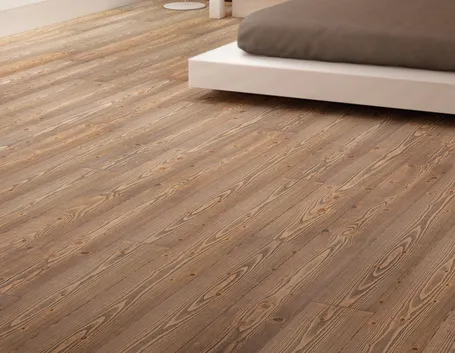 Un modello di parquet in larice