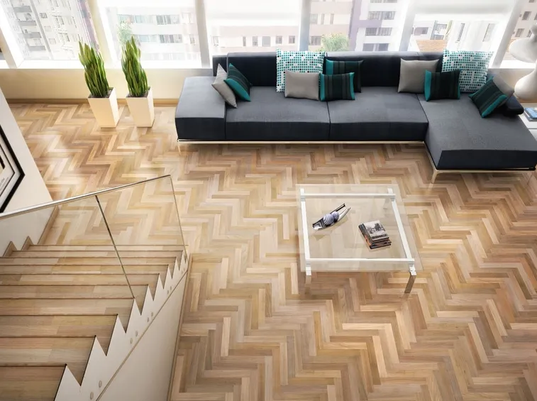 Parquet prefinito con posa flottante