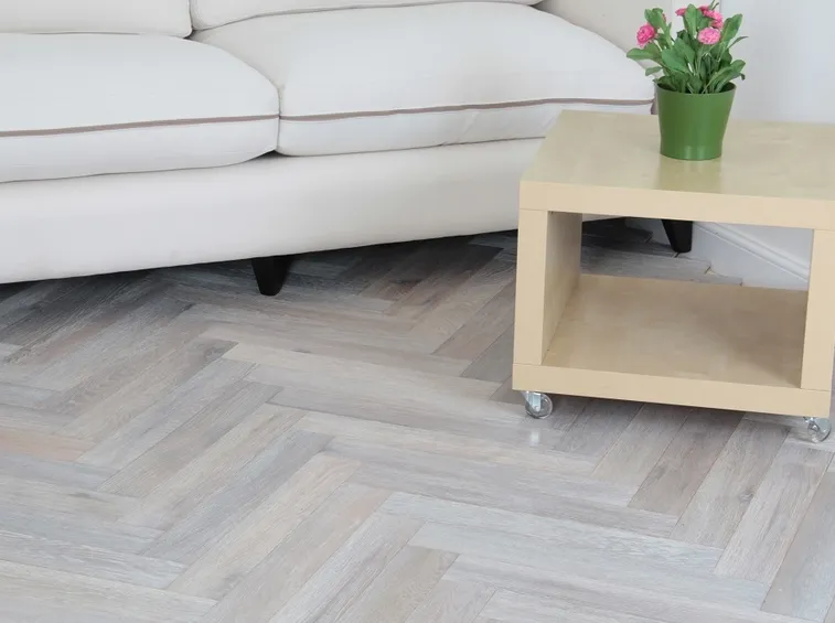 Parquet in rovere in soggiorno