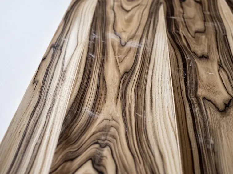 Le venature del legno d'ulivo