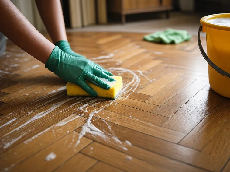 Pulizia parquet