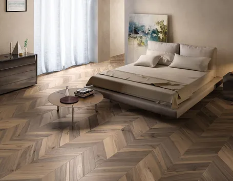 Esempio di pavimento in finto legno