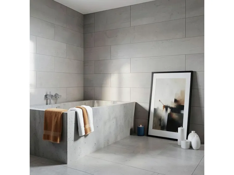 Bagno in finto legno