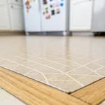 Pavimento linoleum in cucina