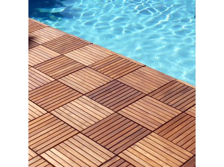 Pavimentazione in teak