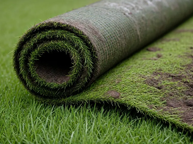 Prato a rotoli verde