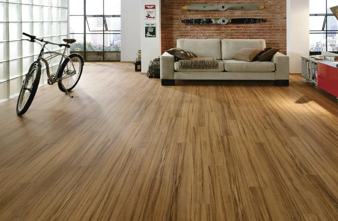 Esempio di pavimenti in laminato