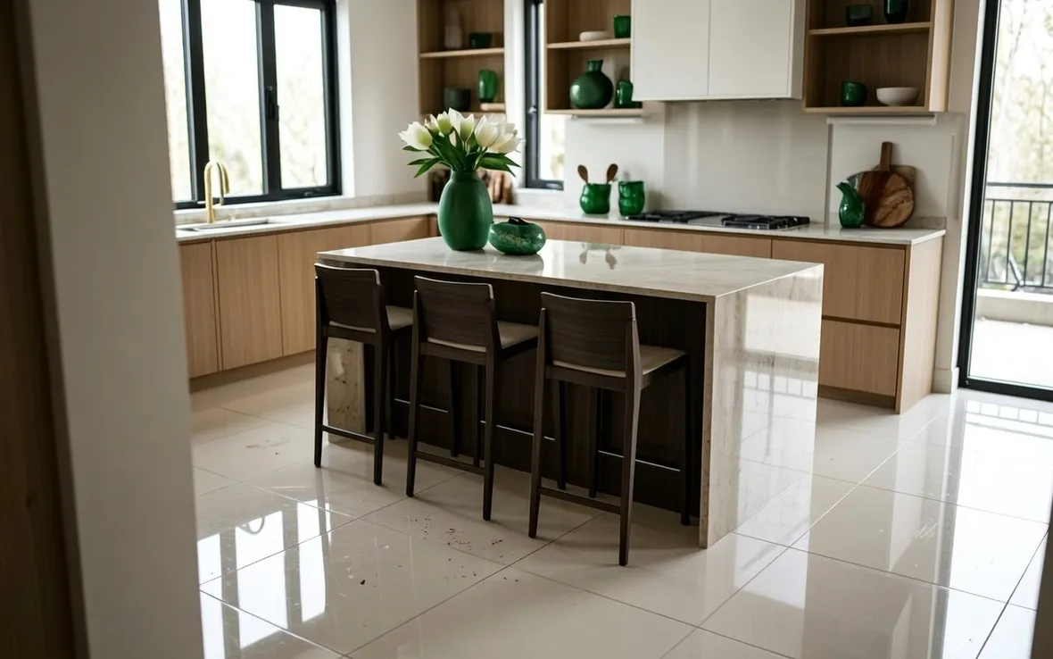 Pavimenti interni lucidi