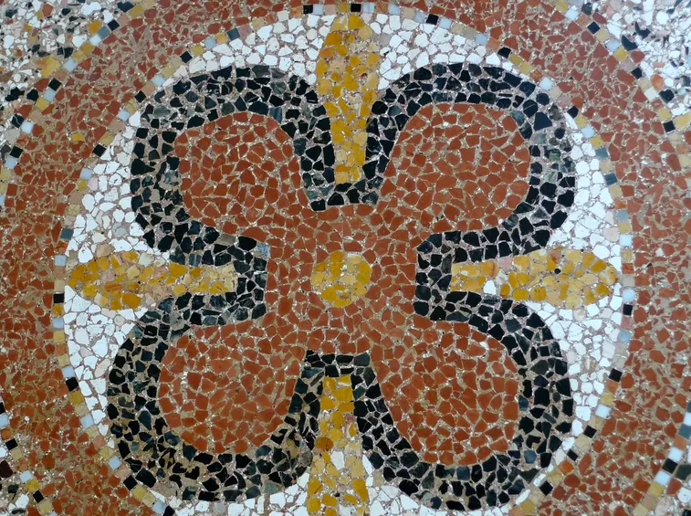 Pavimento decorato