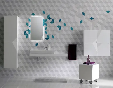 mattonelle per bagno moderno