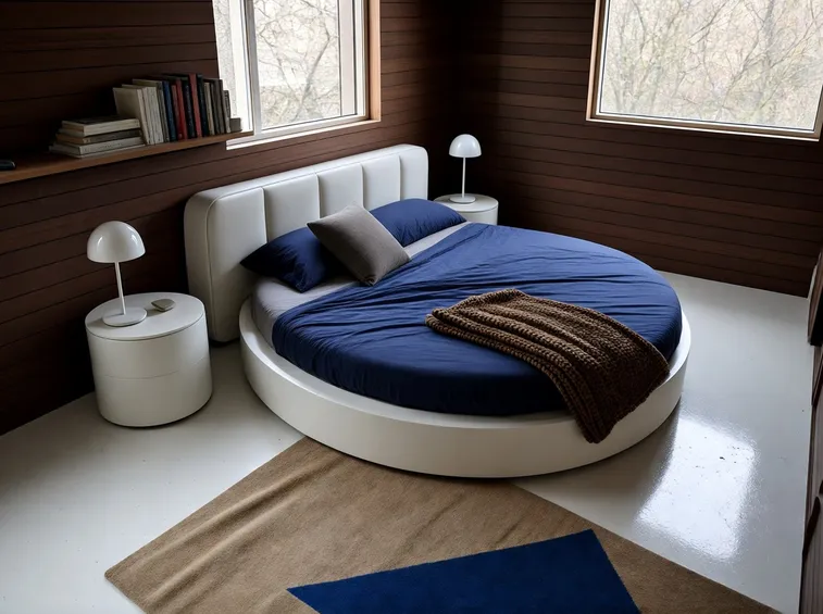 Letto rotondo