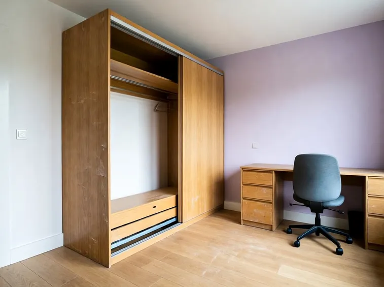 Monolocale con letto a scomparsa