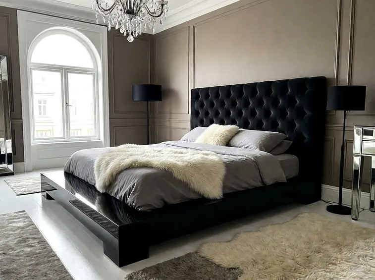 Letto di design di lusso