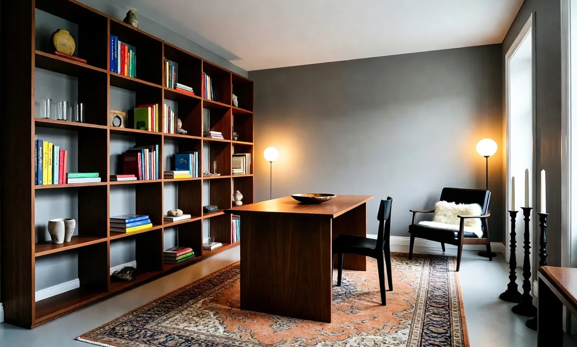 libreria componibile moderna