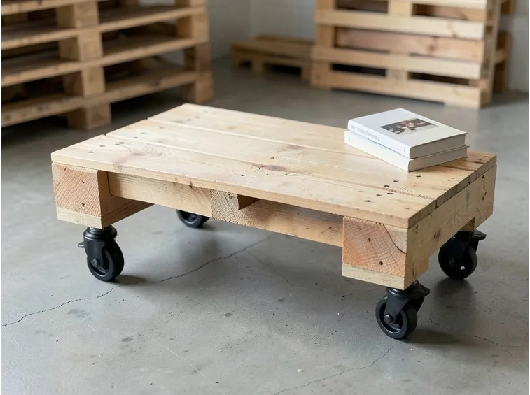 tavolino con pallet