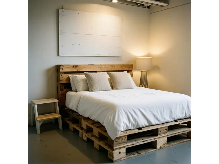 letto con pallet