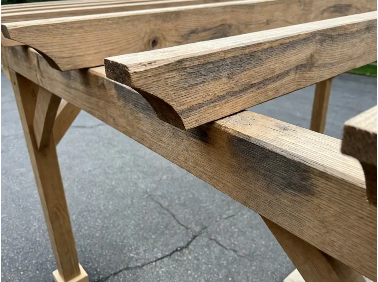 Legno carteggiato
