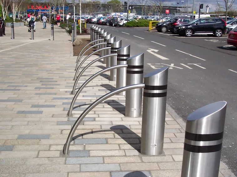 Le biciclette e l'arredo urbano