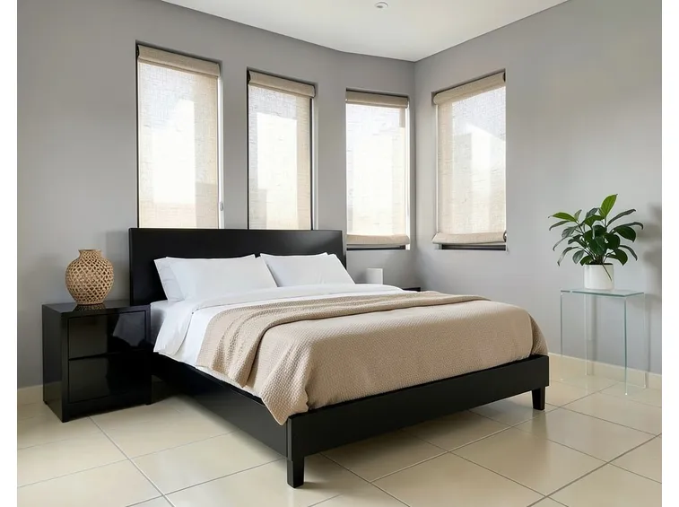 Idea per una rilassante stanza da letto 'zen'