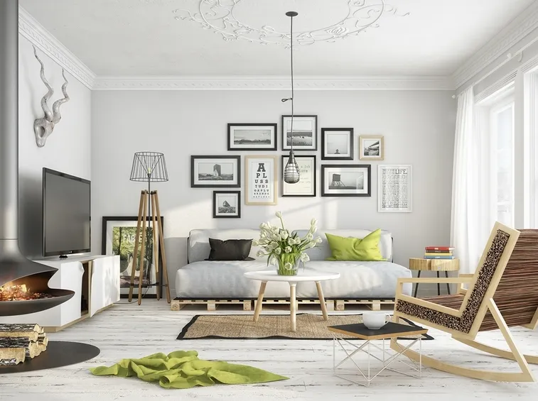 Soggiorno scandinavo