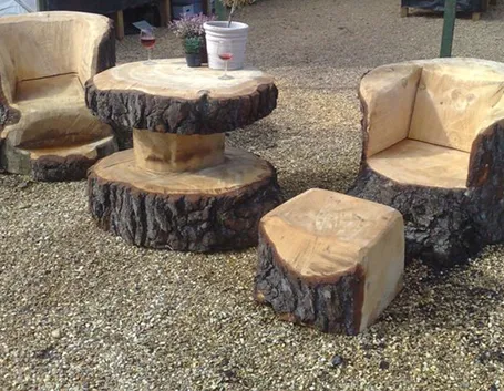 Mobili tronchi albero