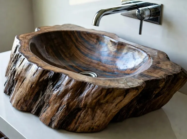 Lavandino bagno ecologico