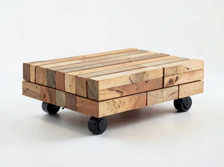 Seduta legno riciclato