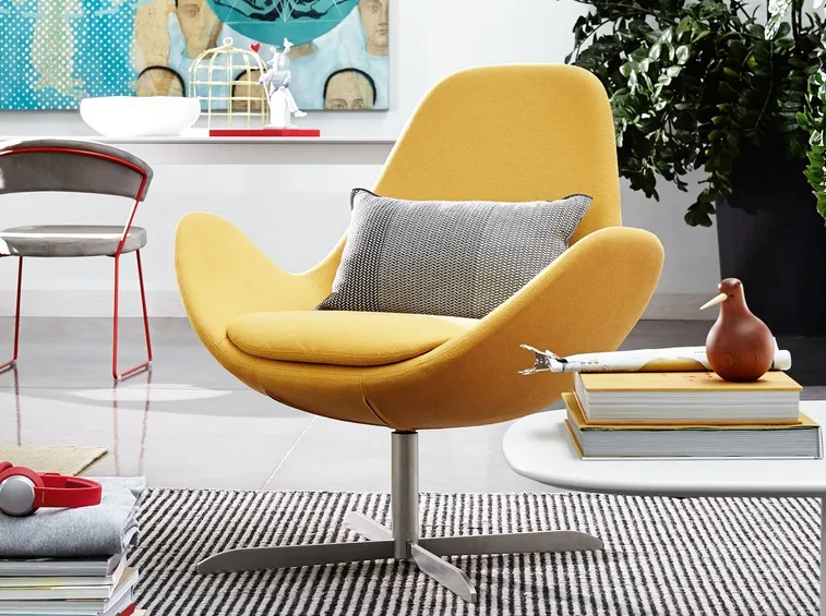 poltrona girevole moderna