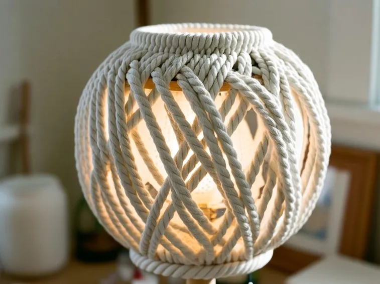 Costruire una lampada con fili