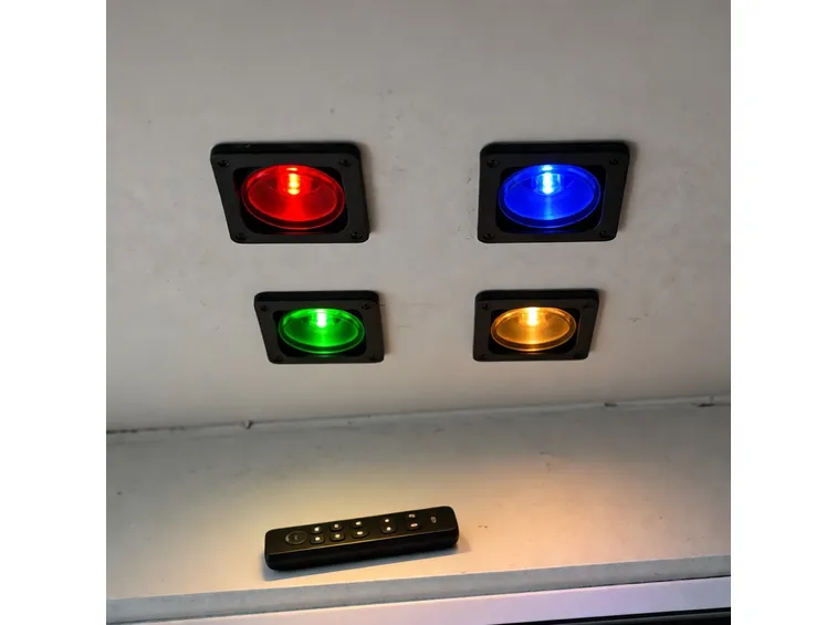 Faretti led rgb